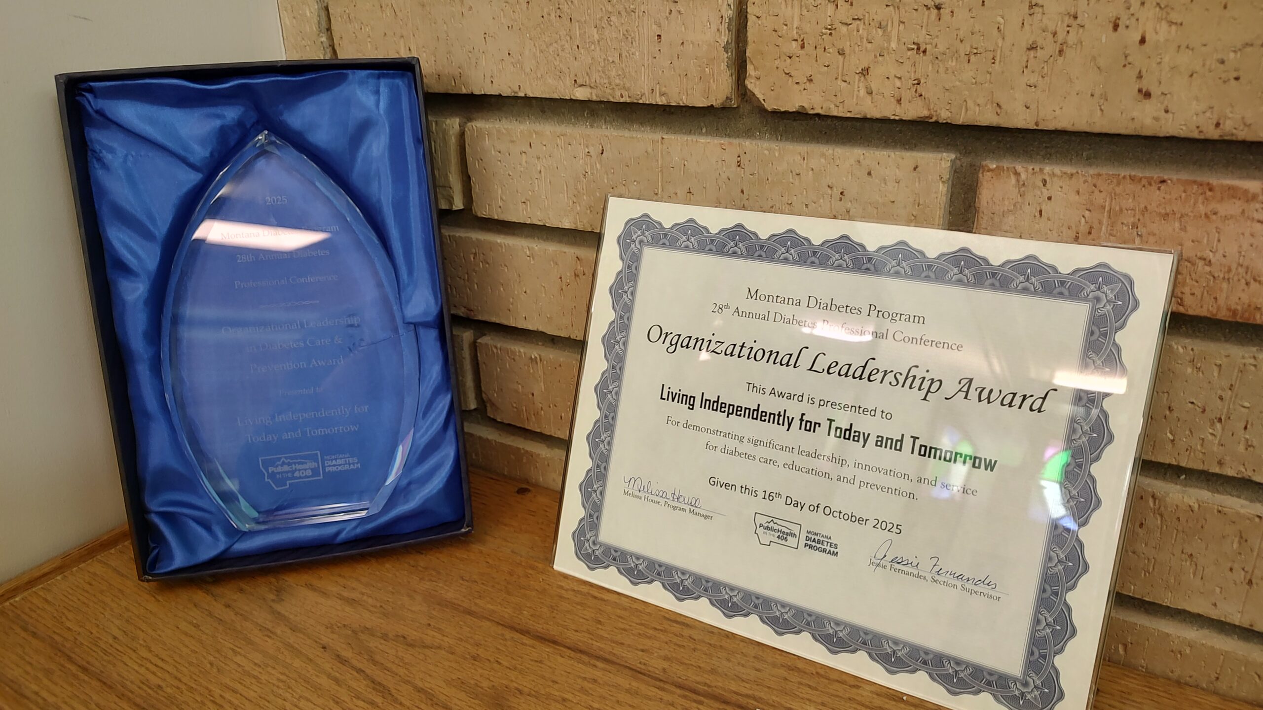 LIFTT earns organizational leadership award