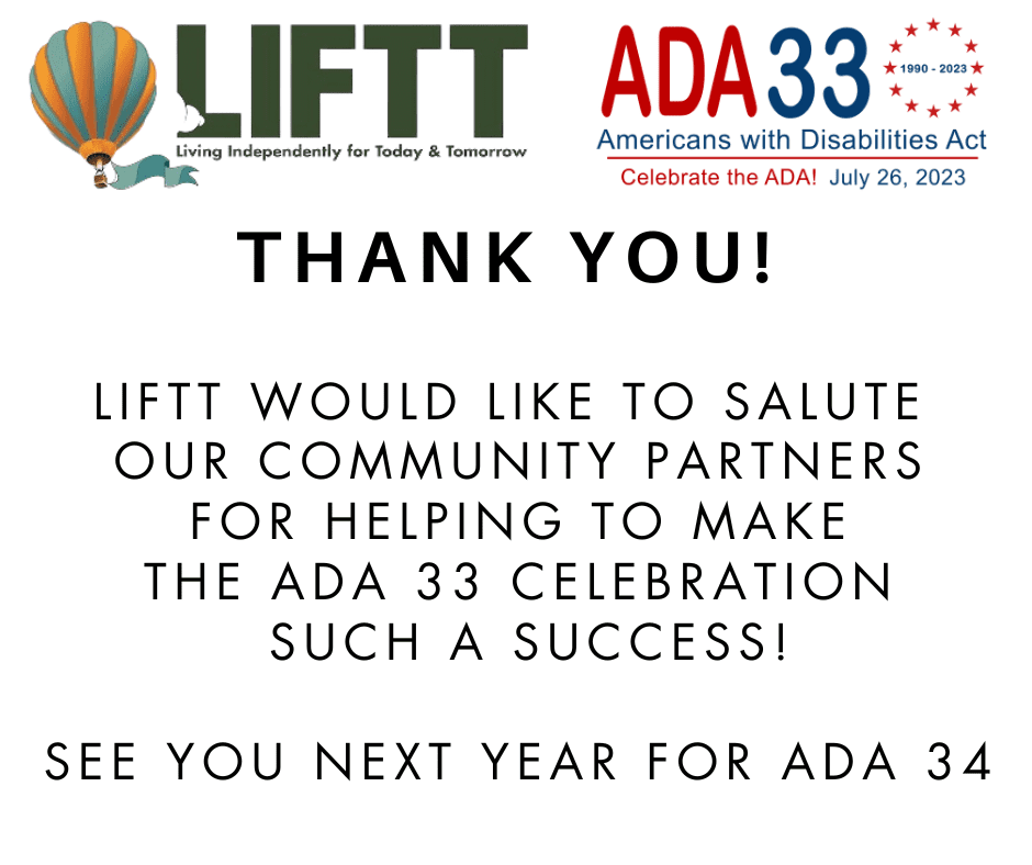 Thanks to our ADA33 celebration partners!