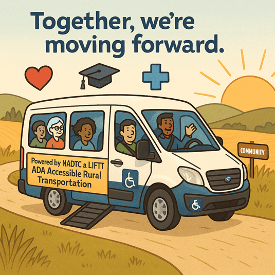 Wheels in Motion for ADA Accessible Rural Transportation Program