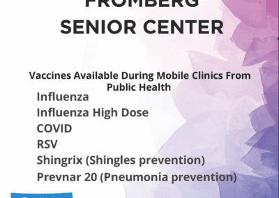 LIFTT and Carbon County Public Health will hold a vaccine clinic at the Fromberg Senior Center on March 6.