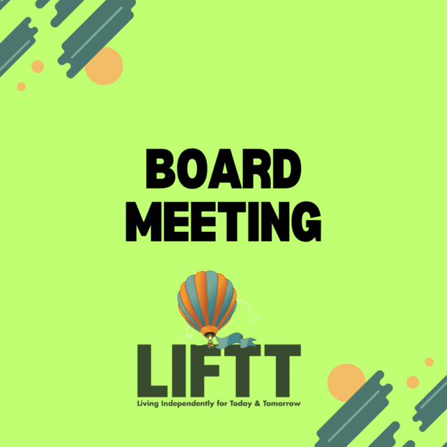 The LIFTT board of directors will hold its ordinary quarterly meeting on Thursday December 18, 2025 at 4 p.m. The meeting will be conducted virtually using the Zoom platform.