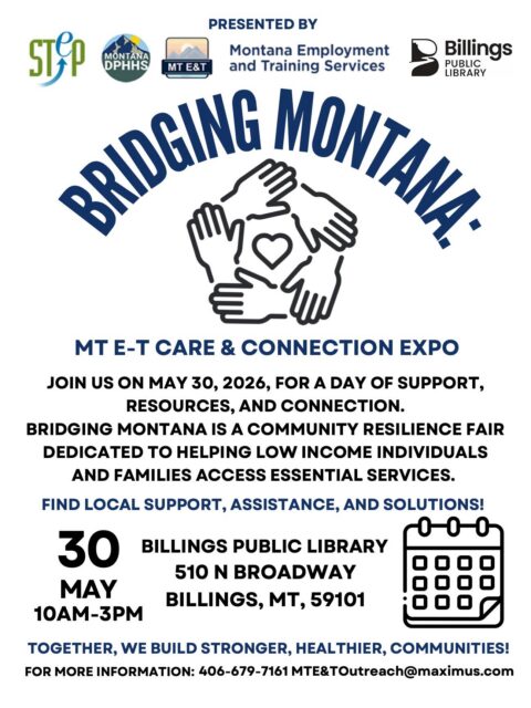 LIFTT will be one of the community resources tabeling at the Bridging Montana Care and Connection Expo on Saturday May 30 ,from 10 a.m. to 3 p.m. at the Billings Public Library