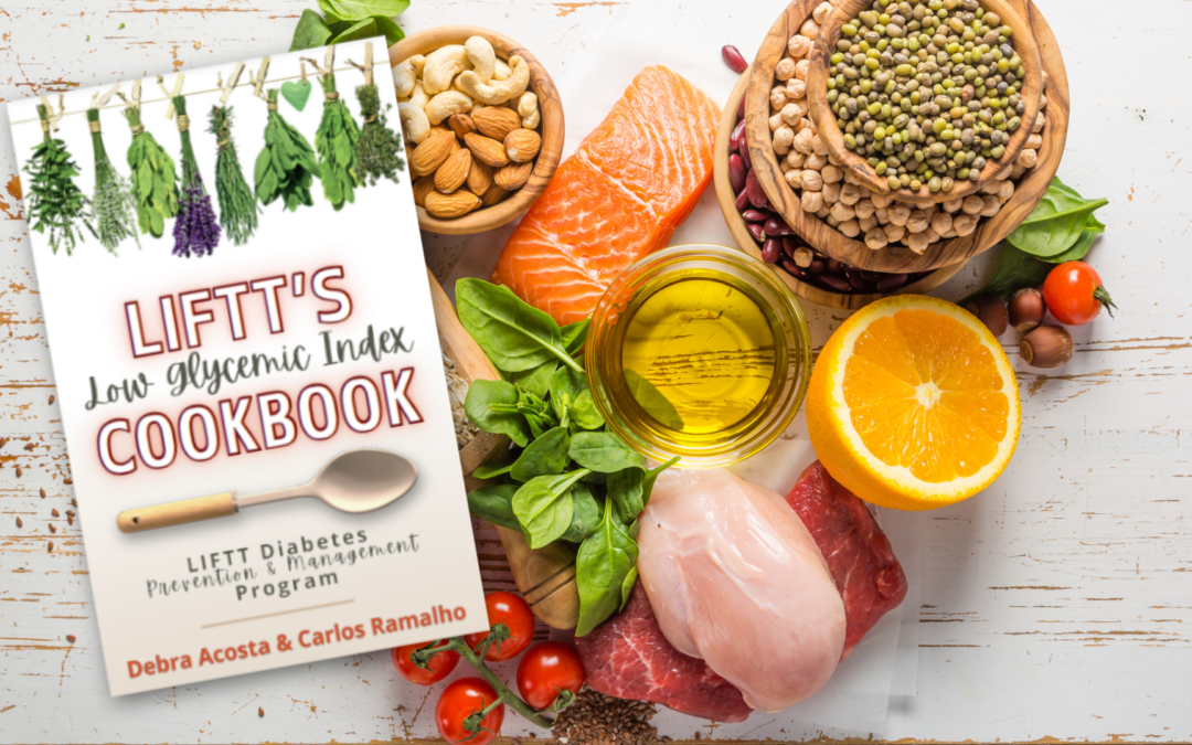 LIFTT Low Glycemic Index Cookbook Avaliable on Amazon!