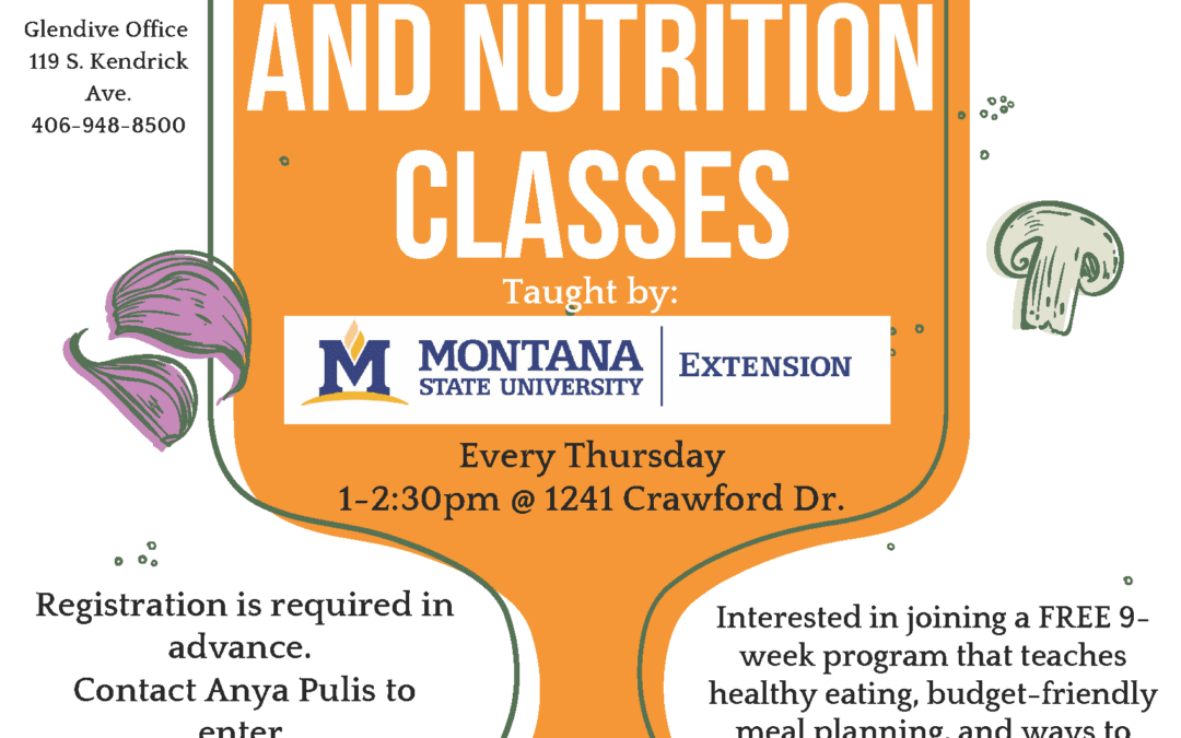 LIFTT & MSU Extension Cooking & Nutrition Class Starts Jan 16