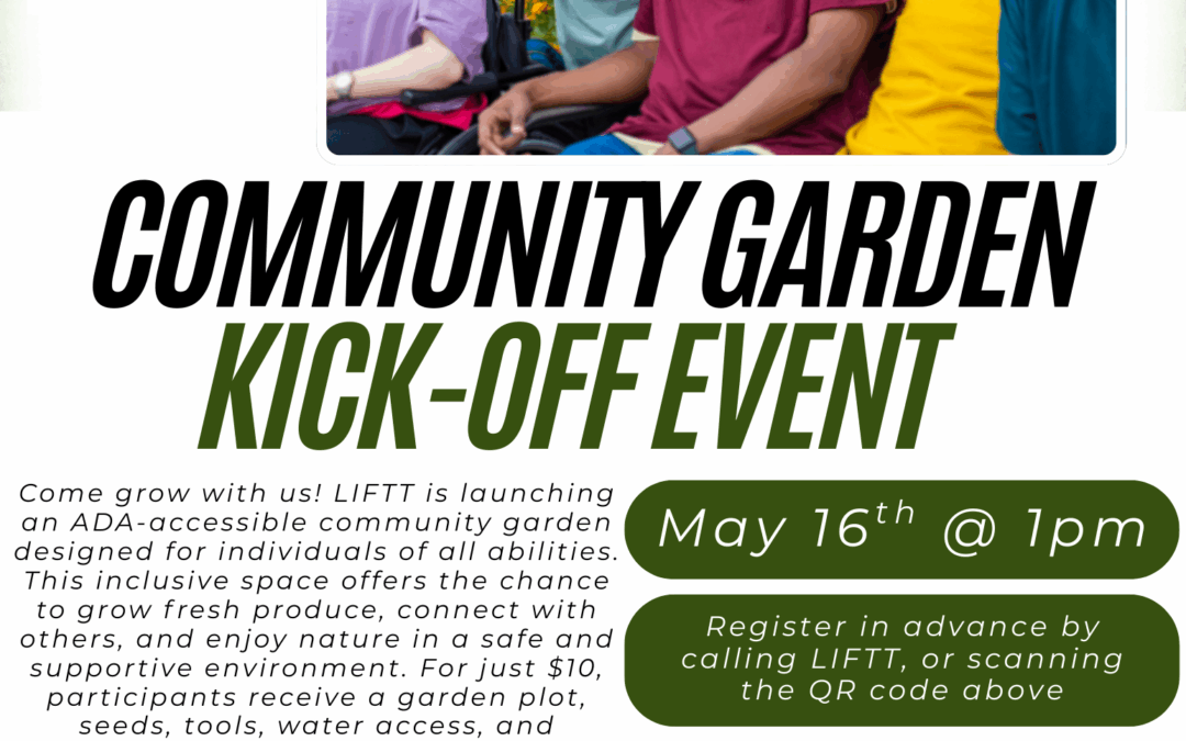 Community Garden Kick Off is May 16