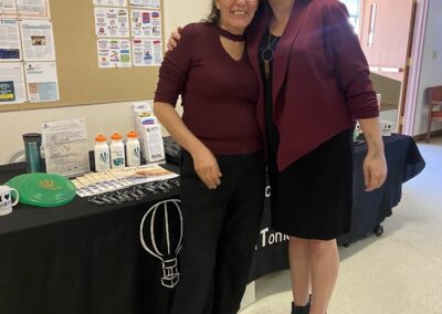 LIFTT Team members Kaufi Delgadillo & Britany Hopf at the LIFTT Grand Opening May 10, 2024