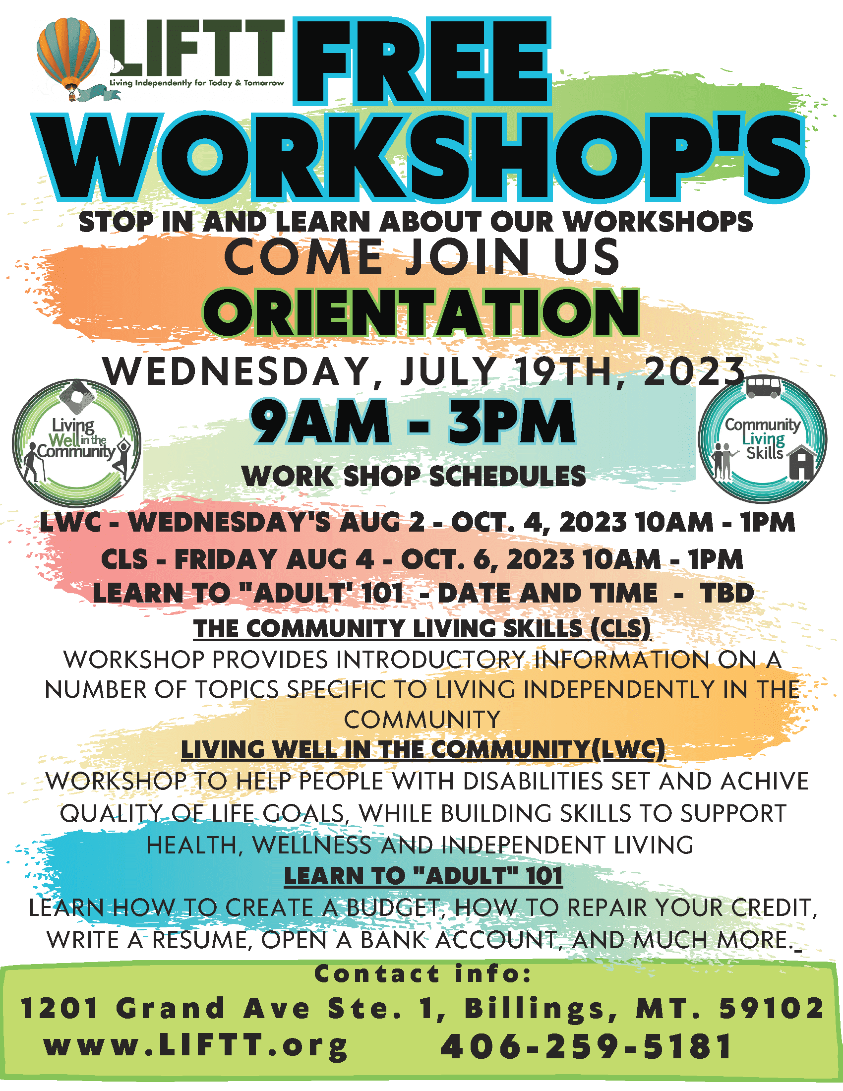 Workshop Orientation