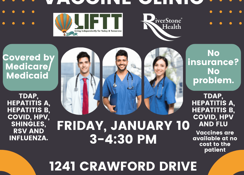 Community Vaccine Clinic @ LIFTT Billings January 10